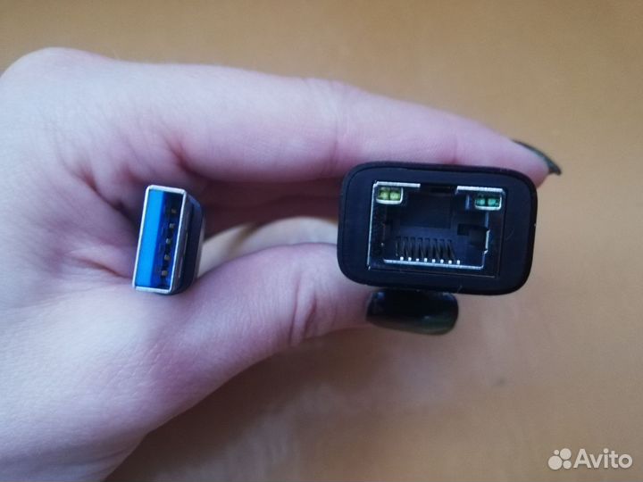 Адаптер USB 3.0 - Ethernet сетевая карта