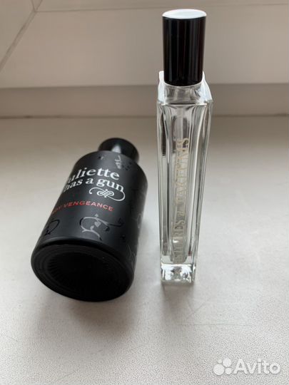 Пустые флаконы от парфюма