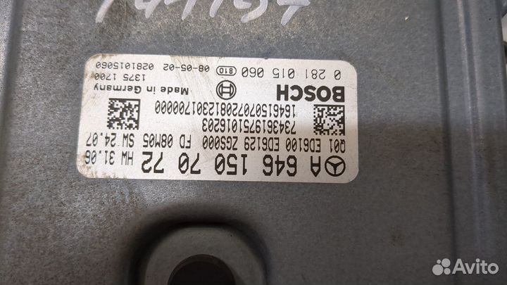 Блок управления двигателем Mercedes Vito W639