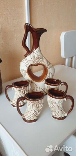 Набор кувшин + 6 кружек