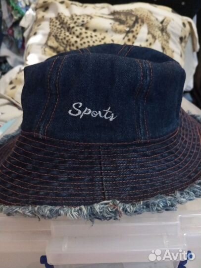 Панама джинсовая