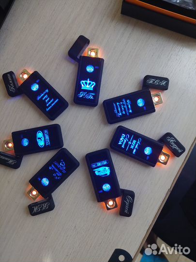 Подарок Usb зажигалка с индивидуальной гравировкой