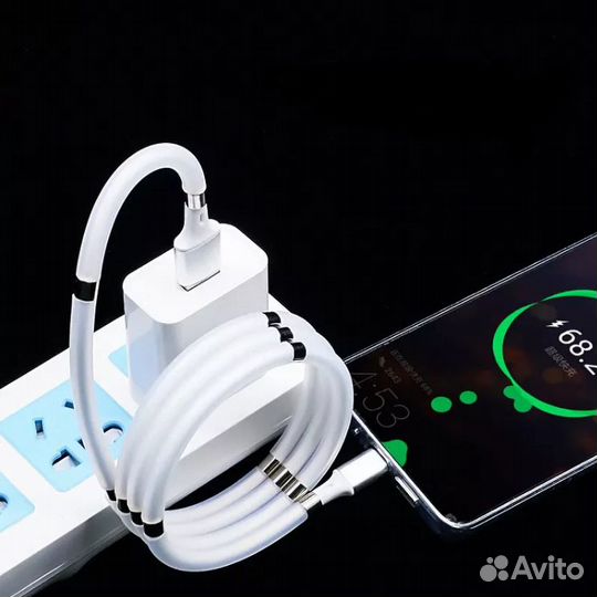 Кабель microusb 1 м. (поддержка передачи данных и