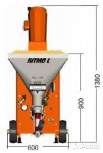 Штукатурная станция PFT Ritmo L plus