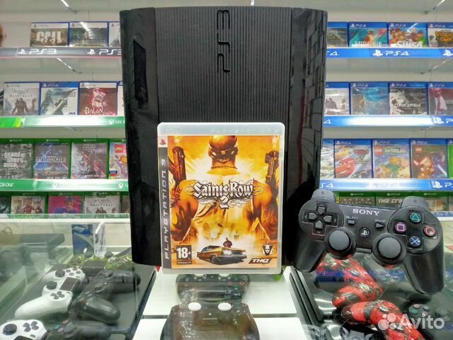PlayStation 3 Super Slim 500GB + Игра Saints Row 2