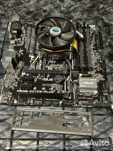 Материнская плата сокет 1155 с процессором i5-7400 купить в Санкт ...