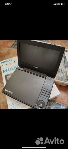 Портативный DVD плеер с функцией TV Philips