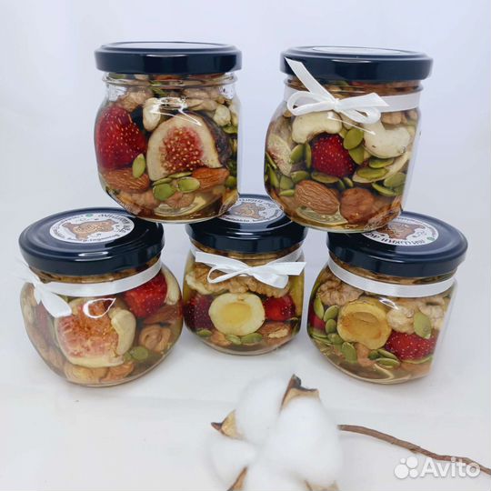 Орехи в меду