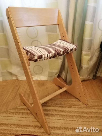 Детский растущий стул конек горбунок