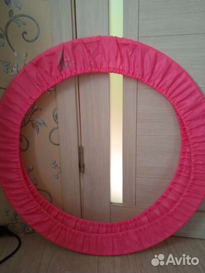 Чехол для обруча на 70-75 см розовый