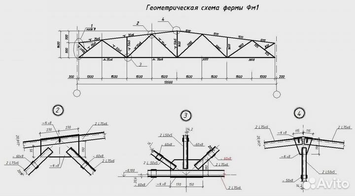 Фермы. Портальная ферма
