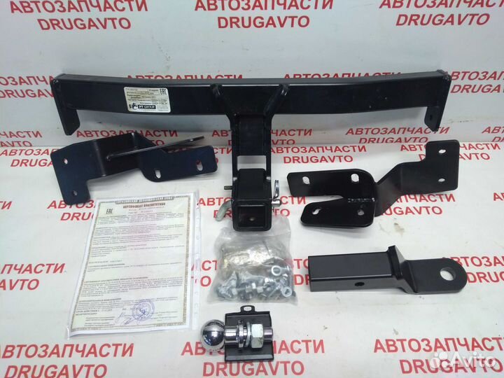 Фаркоп, тсу съемный квадрат, KIA Sorento 2012-2020