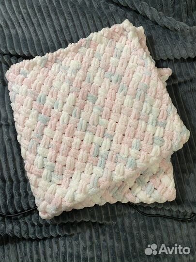 Плед детский плюшевый