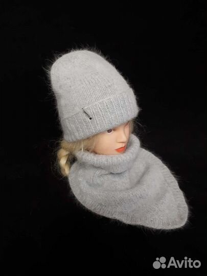 Комплект шапка и бактус