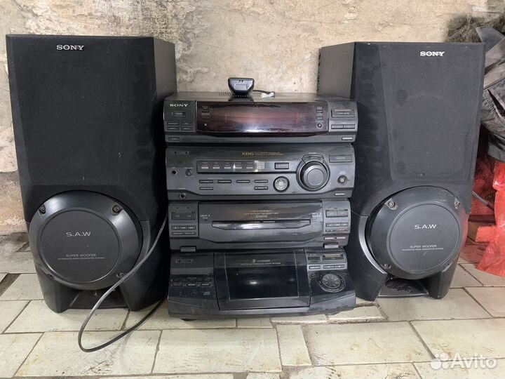 Музыкальный центр sony
