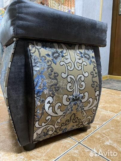 Пуфик с ящиком