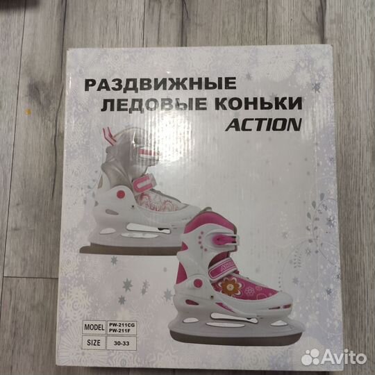Коньки р.30-33, новые