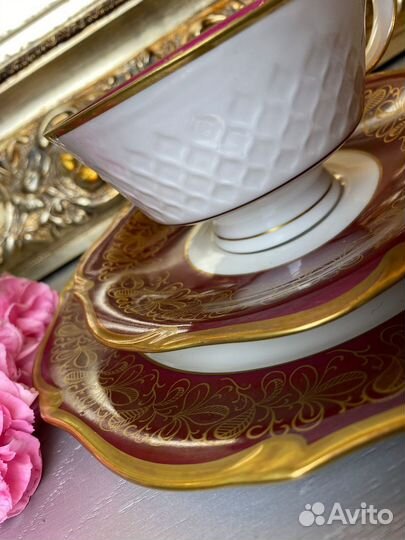 Чайное трио Weimar чашка с подбором Reichenbach