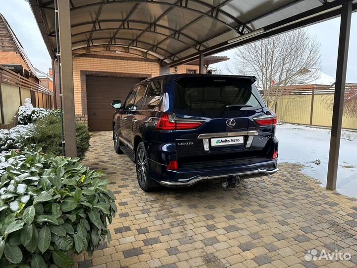 Lexus LX 4.5 AT, 2016, 123 521 км