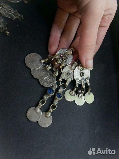 Подвеска кулон из старой монеты винтаж бохо ретро