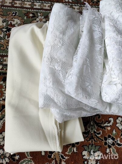 Ткани (креп, трикотаж, гипюр)