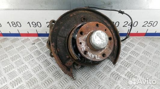 Ступица задняя левая fiat ducato 3 (TEA24LZ01)