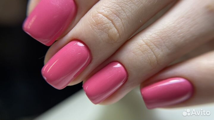 Маникюр с покрытием Luxio, smart педикюр