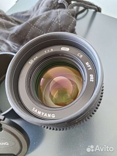 Объектив Samyang MF 50mm T1.5 AS UMC vdslr MFT