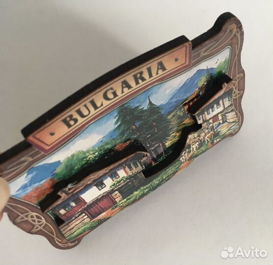 Магнит магнитик на холодильник Болгария сувенир