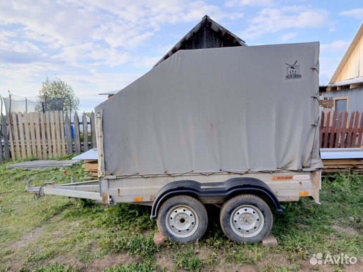 Прицеп легковой двухосный бу
