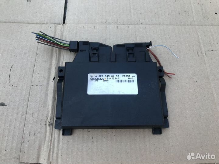 Блок управления АКПП на Mercedes W210