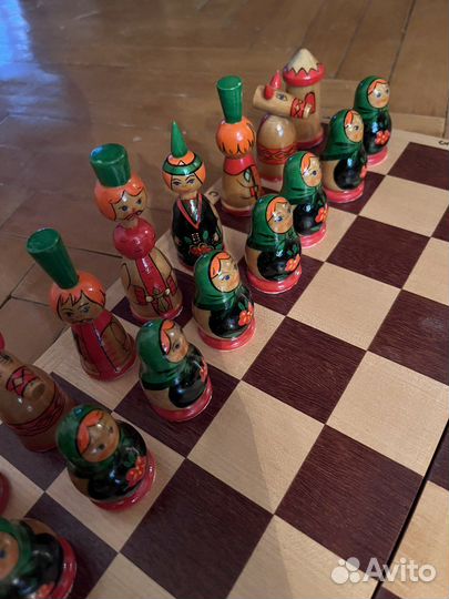 Шахматы декоративные подарочные 