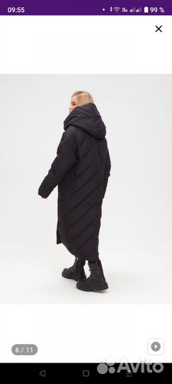 Парка женская зимняя 48 50