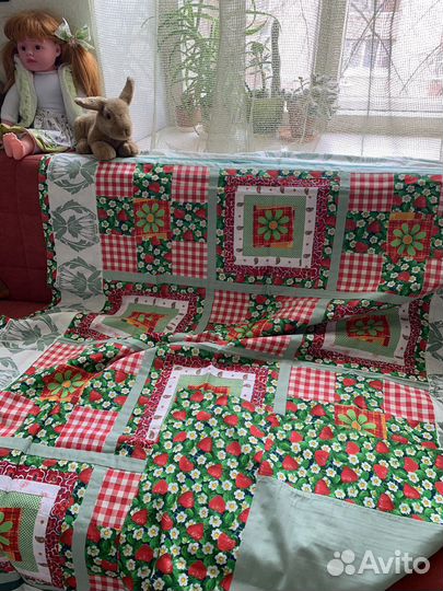 Лоскутные одеяла-покрывала