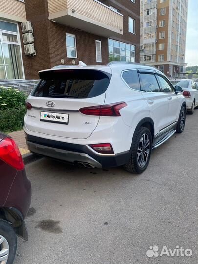 Hyundai Santa Fe 2.0 AT, 2018, 117 250 км