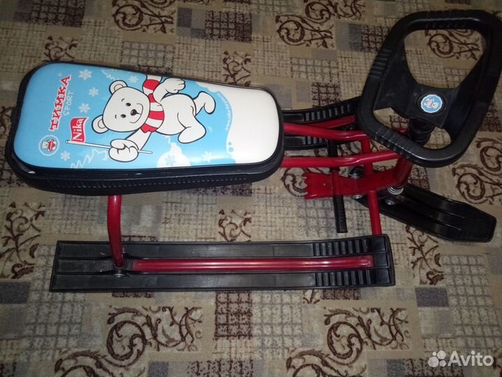 Продаётся детский снегокат санки 