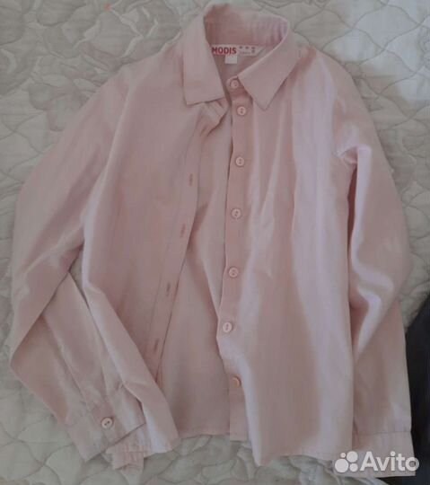 Рубашки разных цветов 134 р