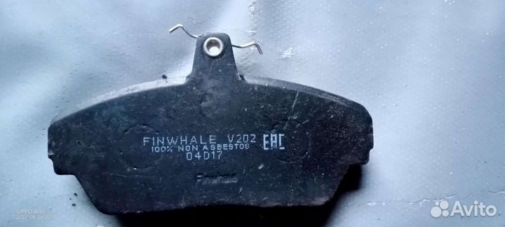 Передние тормозные колодки газ 3110