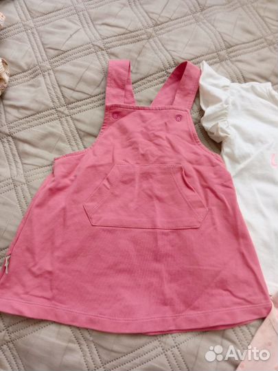 Пакет летней одежды для девочки baby go 74