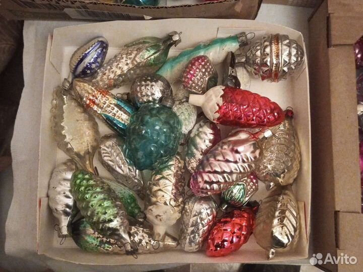 Елочные игрушки СССР