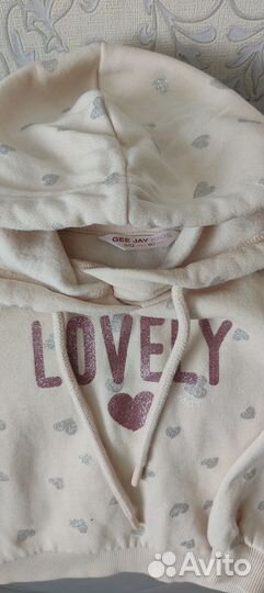 Толстовки для девочки р86