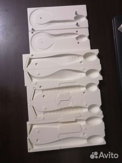 Формы для литья силиконовых приманок