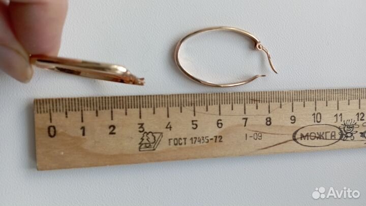 Сережки серебро 925