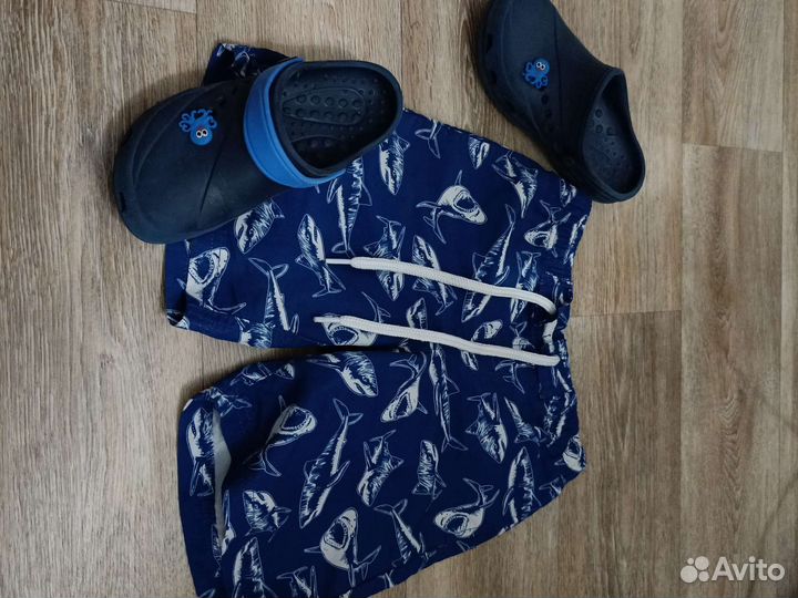 Плавательные шорты, сланцы