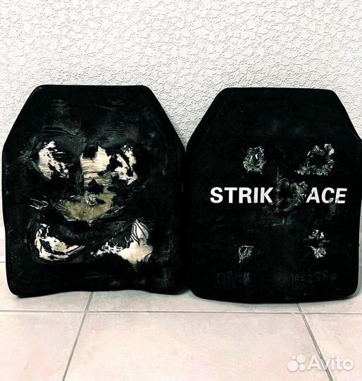 Бронеплиты керамика 2 шт / В наличии / Испытано