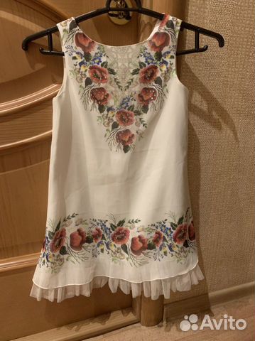Нарядное платье на р 122