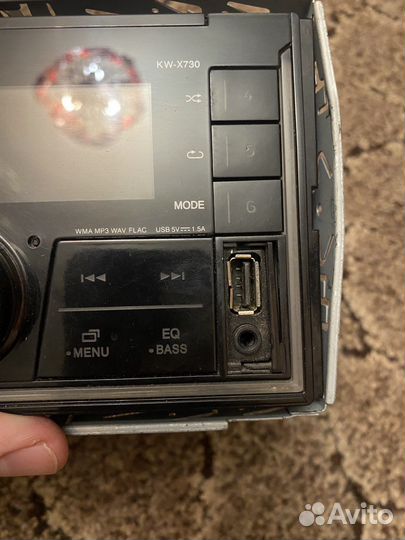 Магнитола 2 din JVC