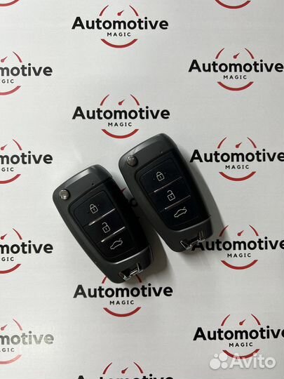 Ключ Chevrolet с привязкой к автомобилю