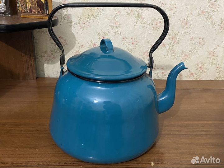 Чайник эмалированный СССР
