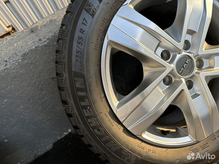 Колеса в сборе зимние volkswagen multivan